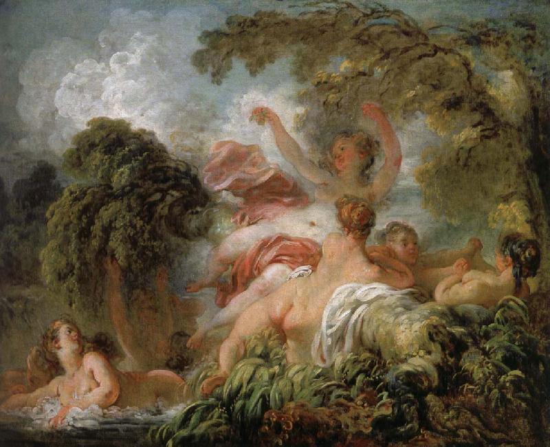 Jean Honore Fragonard Yu Nu map oil painting picture